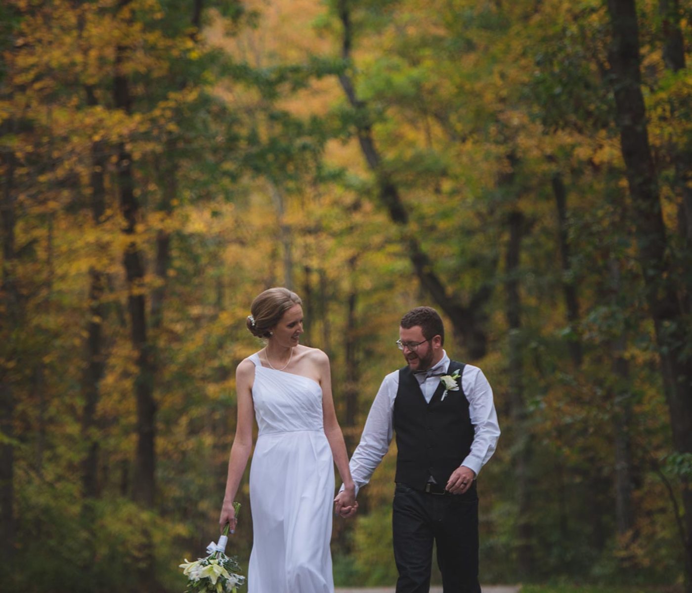 A Wooded Wedding in Racine