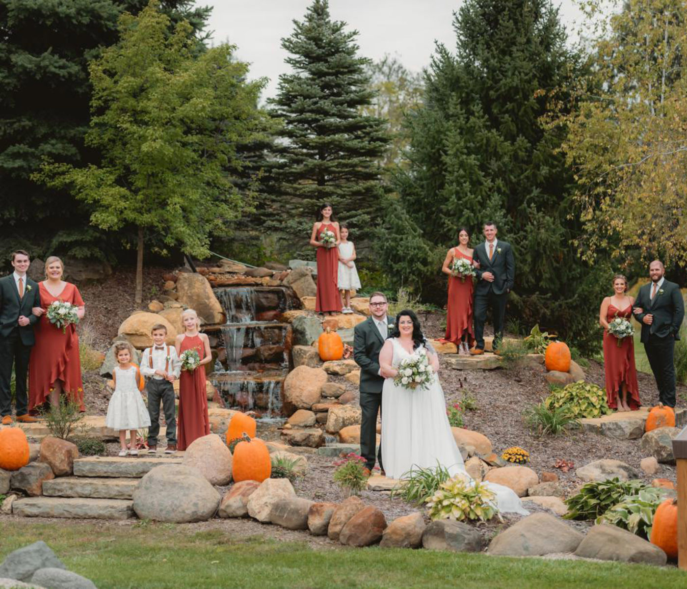 A Wisconsin fall wedding at Milford Hills