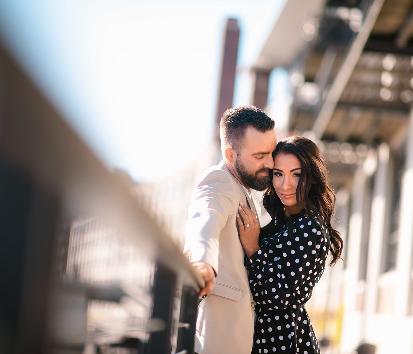 A stylish spring session along the Milwaukee Riverwalk